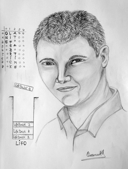 Drawing: Programming, Algorithms and Math Professors' Portraits