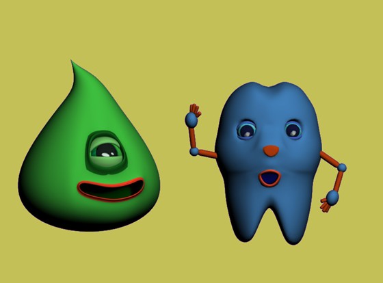 3D Graphics: Random Characters & Objects