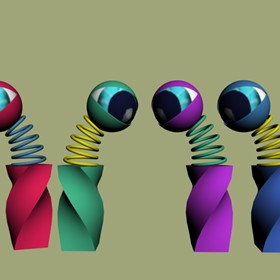 3D Graphics: Random Characters & Objects