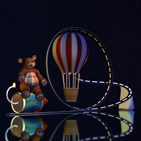 3D Graphics: Teddy's Dream Project
